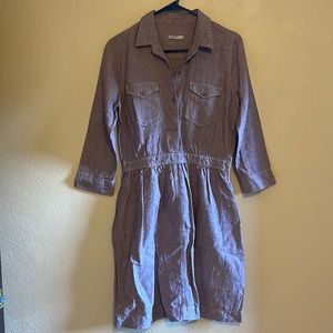 Gap 1969 distressed purple dress size small